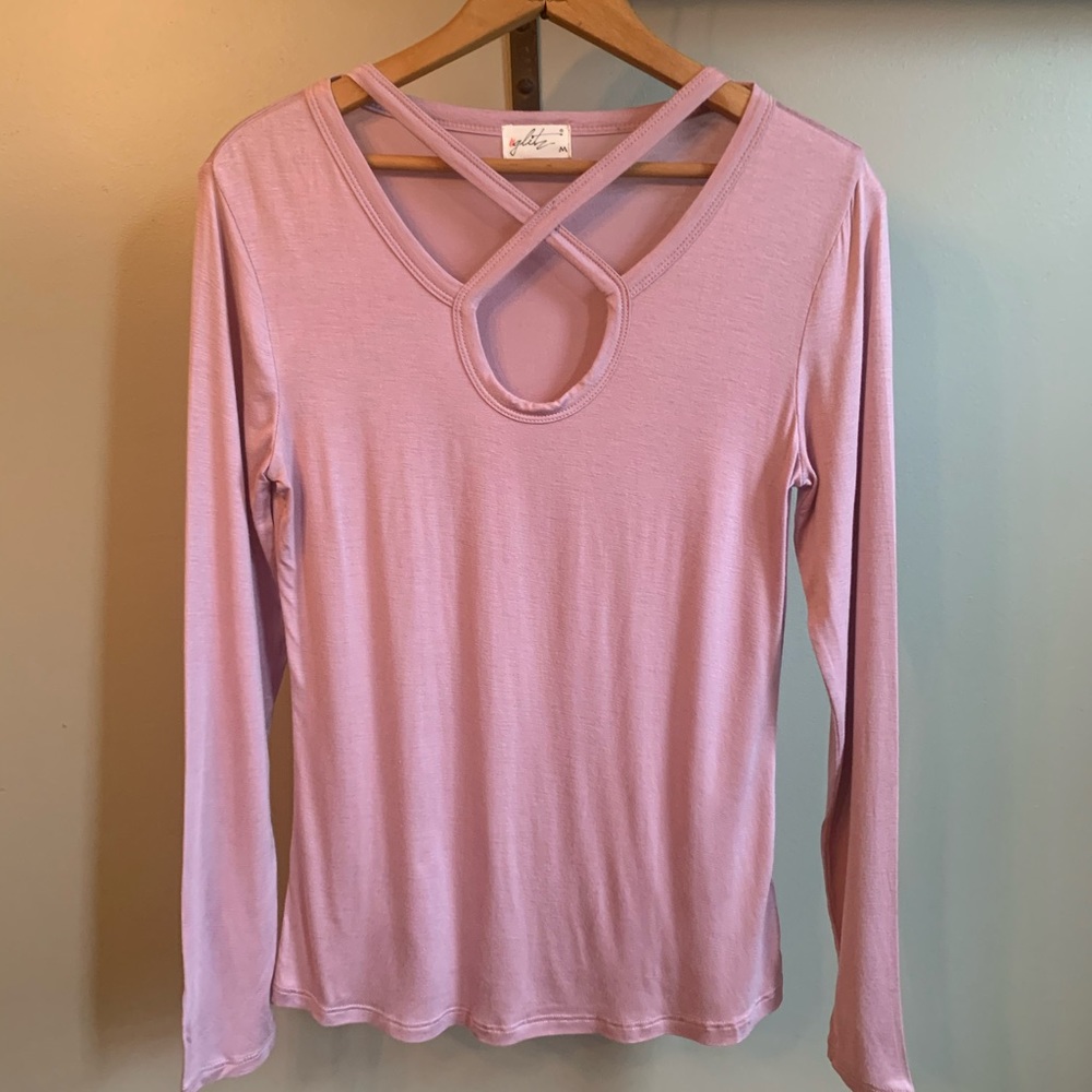 Glitz long sleeve tee